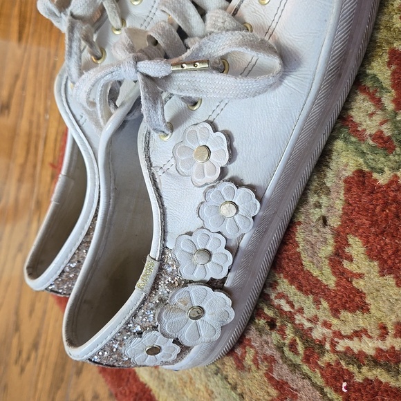 Kate Spade x Keds daisy sequin tennis shoes - Picture 4 of 6